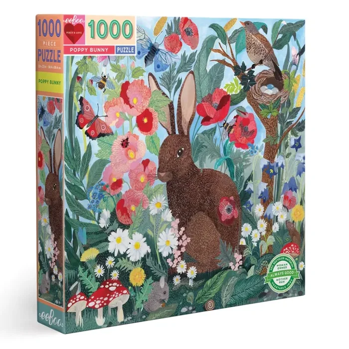 1000 Piece Puzzle – Poppy Bunny