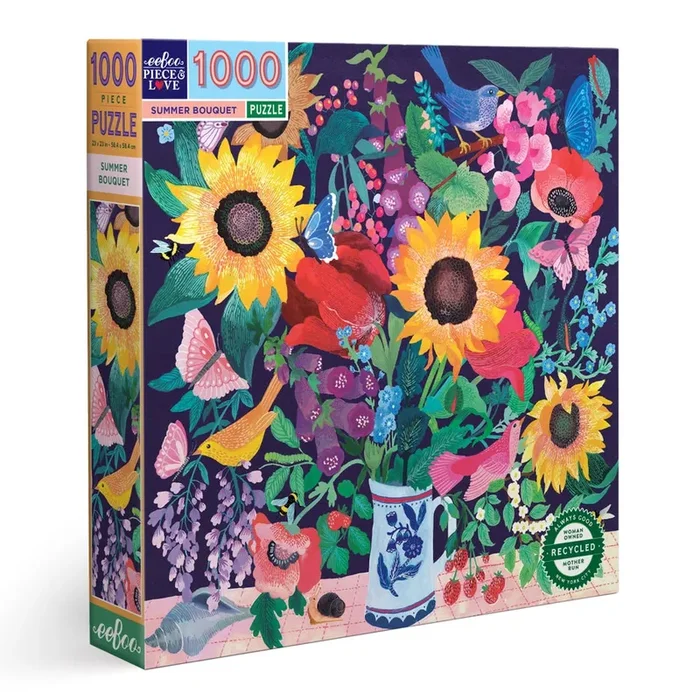 1000 Piece Puzzle – Summer Bouquet