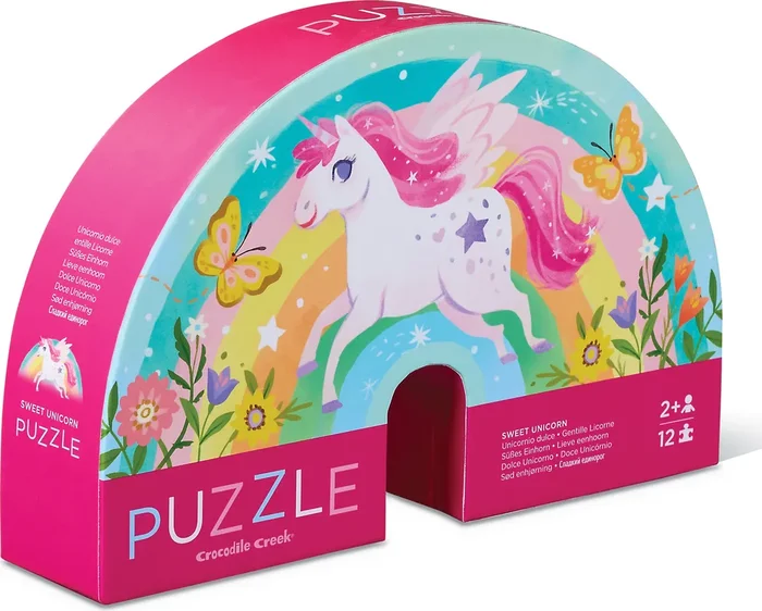 12-pc Mini Puzzle – Sweet Unicorn