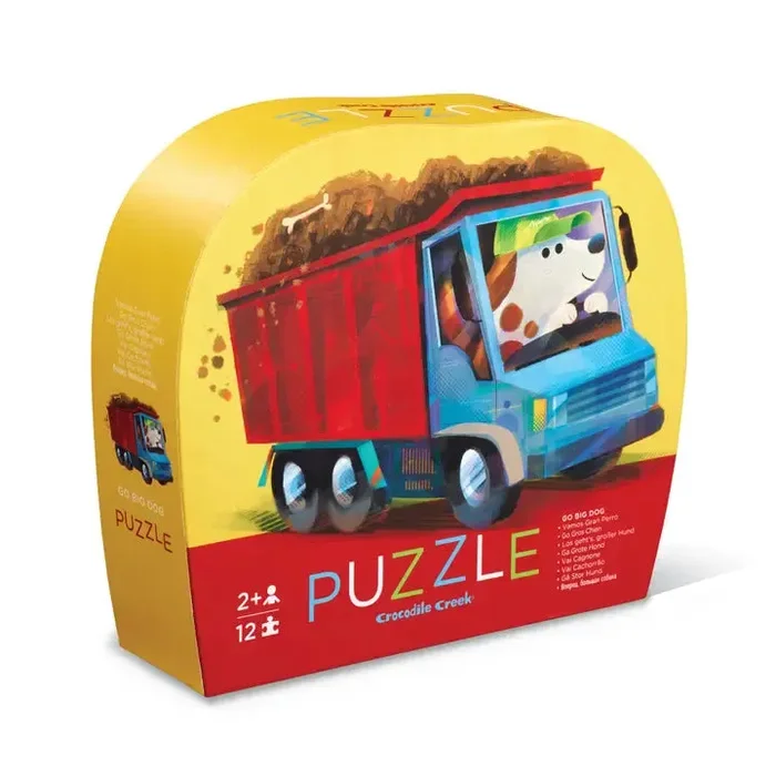 12-Piece Mini Puzzle | Go Big Dog