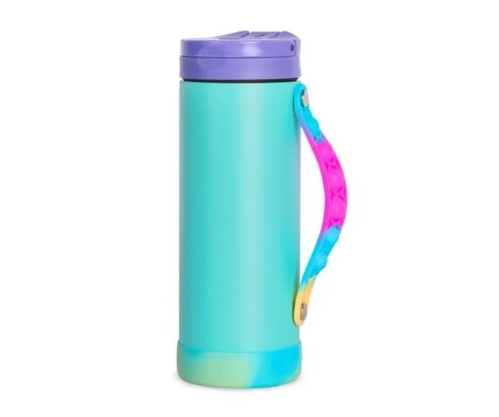 14oz Iconic Pop Bottle – Blue Tie Dye