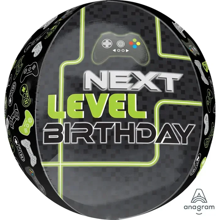 16 ” Gaming Birthday Balloon Orbz
