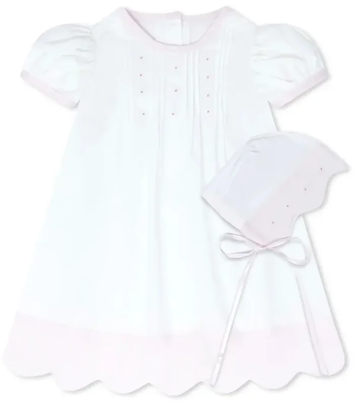 1956 Daygown Set – white/pink