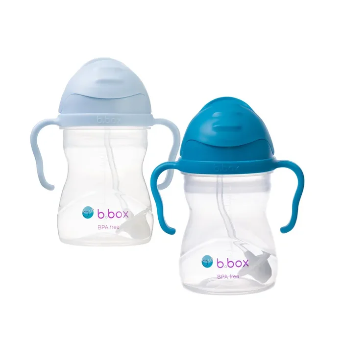 2 Pack Sippy Cup – Cobalt + Bubblegum