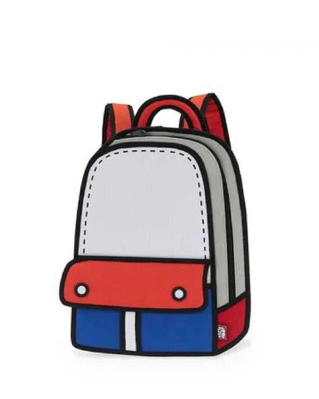 2d Backpack Adventure Red