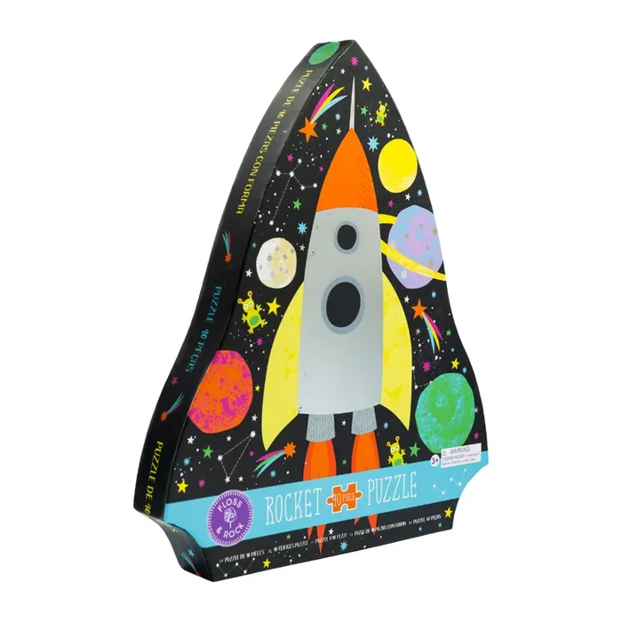 40 Piece Jigsaw – Space Rocket