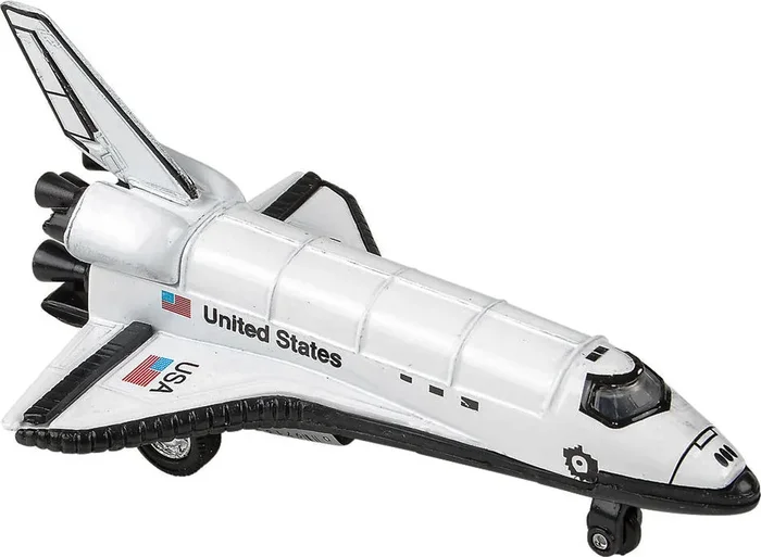 5 ” Die-cast Pull Back Space Shuttle