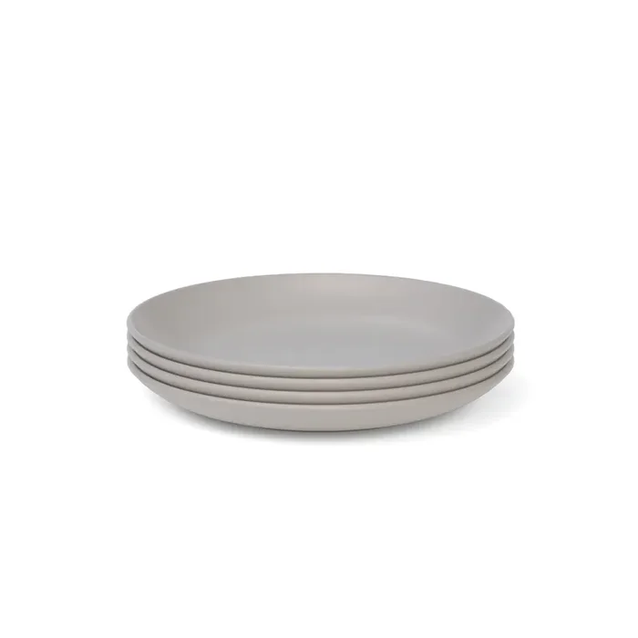 8 ” Round Side Plate Set Of 4 – Stone