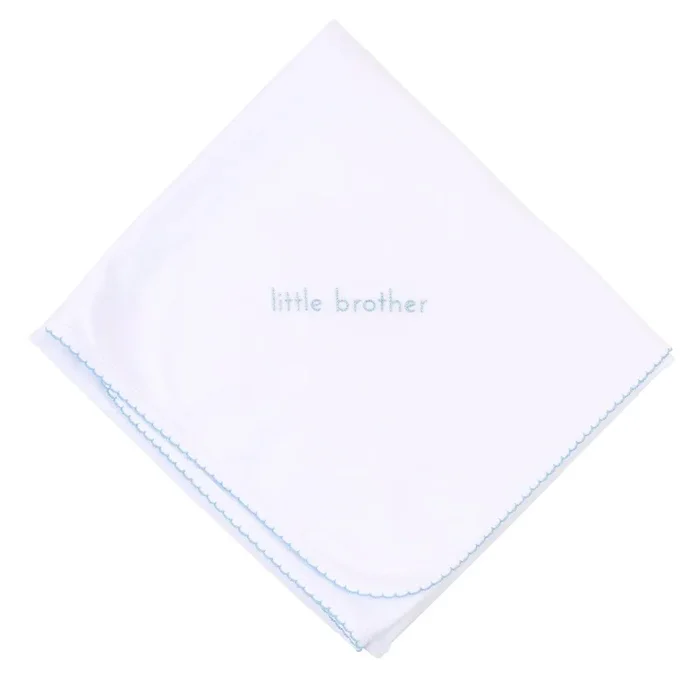 ‘Little Brother’ Receiving Blanket