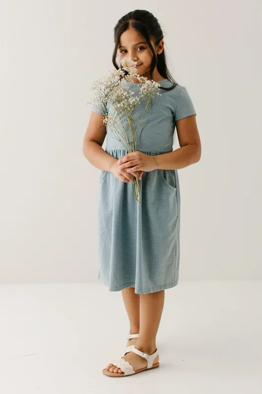 ‘Zara’ Girl Cotton Everyday Dress FINAL SALE