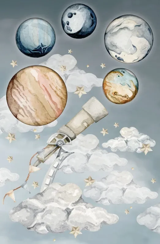 “galileo Sky ” Wall Decal Set
