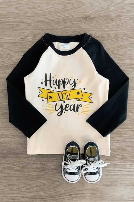 “Happy New Year ” Long Sleeve Top