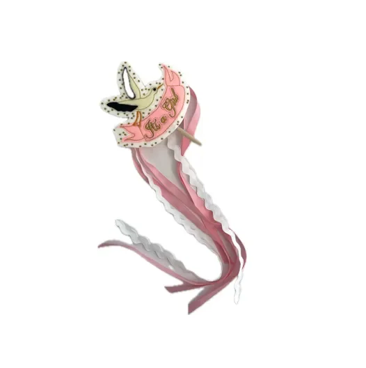 “It’s A Girl! ” Felt Wand