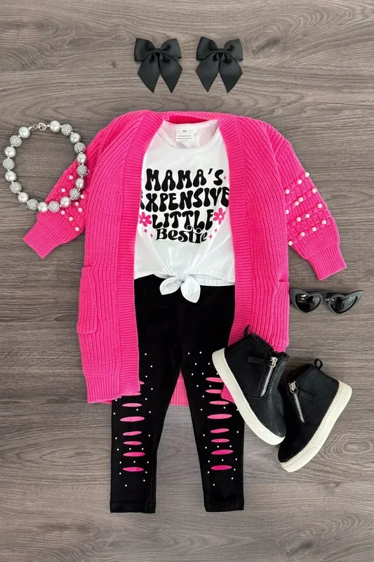 “Mama’s Expensive Little Bestie ” Legging Set
