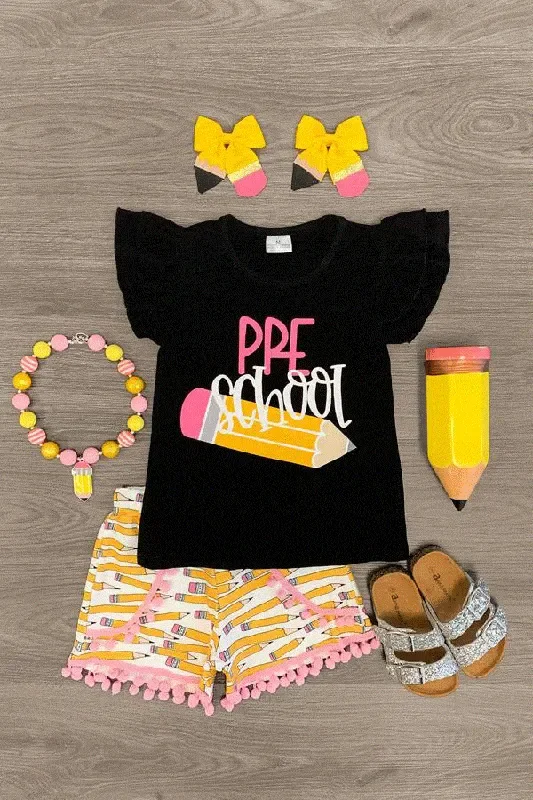 “Preschool, Kindergarten & 1st Grade ” Pencil Short Set