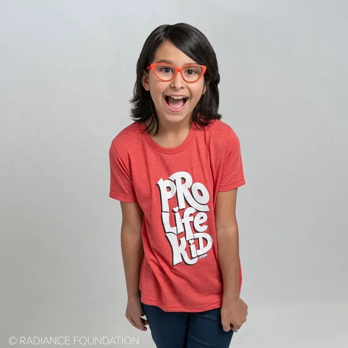 “Pro-Life Kid” Girl’s Youth T-Shirt