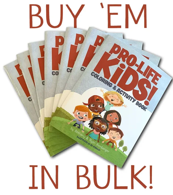 “PRO-LIFE KIDS! Coloring & Activity Book” (DOMESTIC BULK ORDERS)