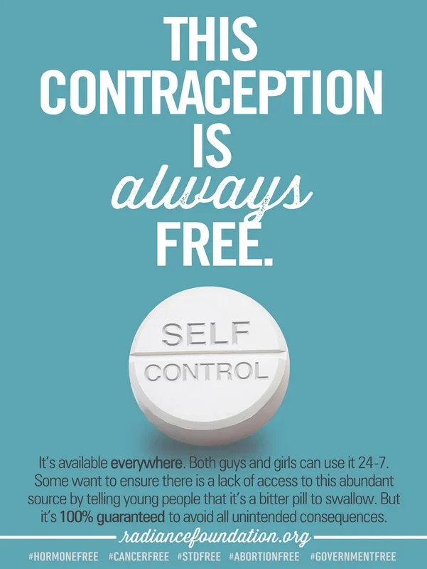 “THIS CONTRACEPTION IS ALWAYS FREE” 18in x 24in Poster
