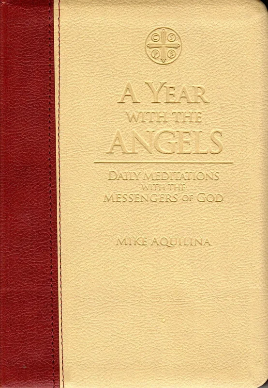 A Year with the Angels (Leather bound)