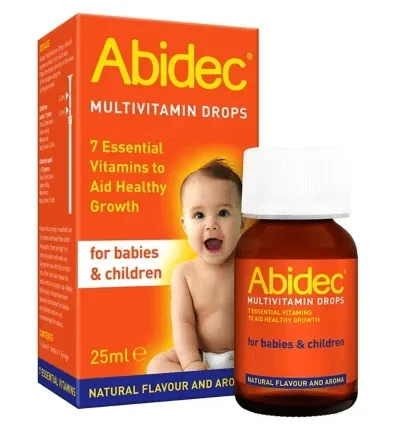 Abidec Multivitamin Drops – CONTAINS PEANUT OIL