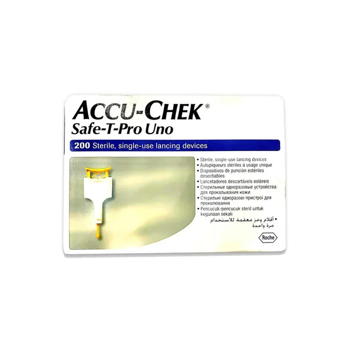 Accu-Chek Safe T Pro Uno 200 strips