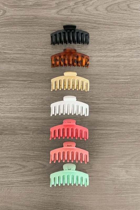 Acrylic Claw Clips
