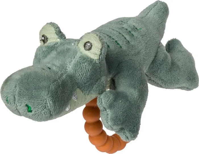 Afrique Alligator Teether Rattle – 6 “