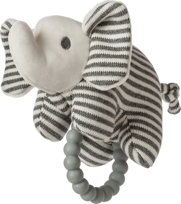 Afrique Elephant Teether Rattle – 5 “