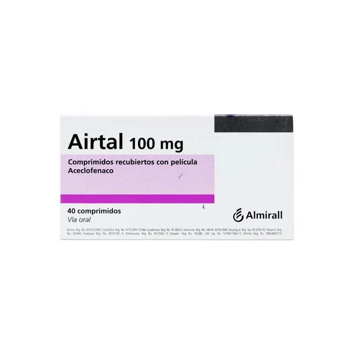 Airtal 100 mg Tablets 40 pieces