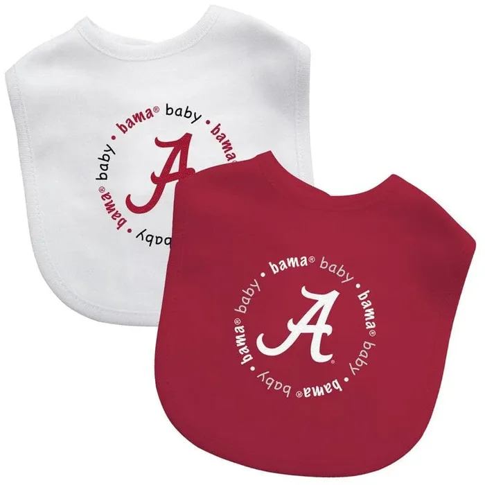 Alabama Crimson Tide – Baby Bibs 2-Pack