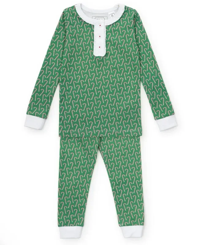 Alden Pajama Set || Candy Cane Lane
