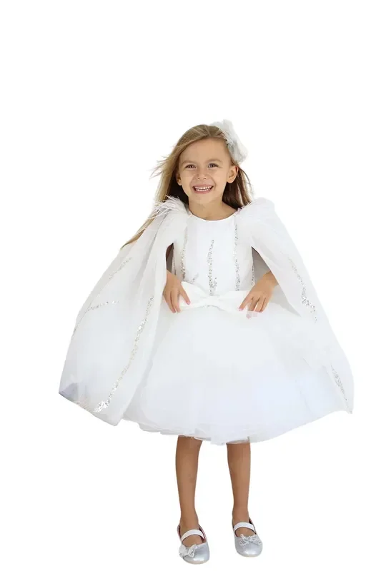 Alessandra White Party Dress