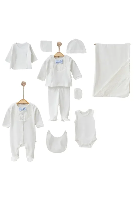 Alex Baby Blue Newborn Coming Home Set (10 Pcs)