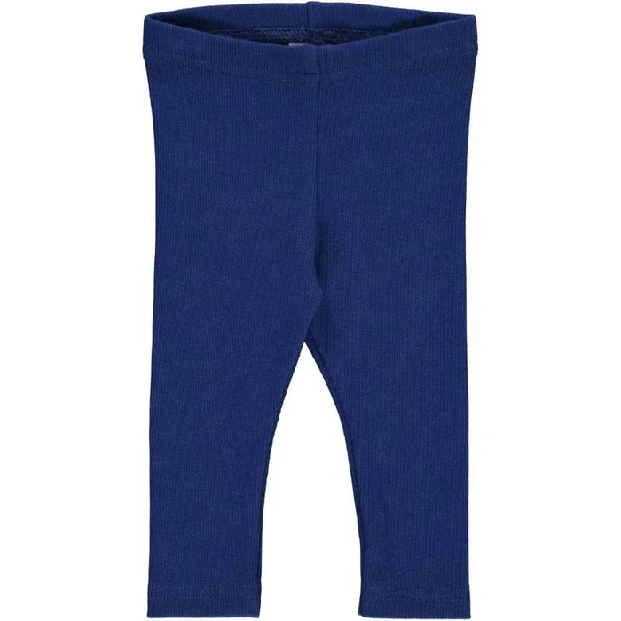 Alfa Rib Leggings – Deep Blue