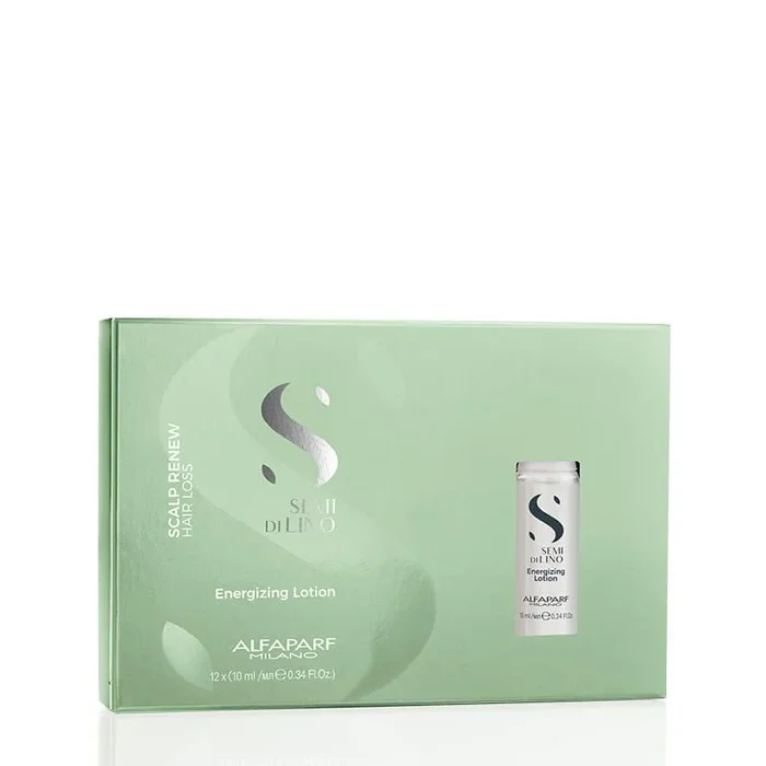 Alfaparf Semi Di Lino Scalp Renew Energizing Lotion 12x10ml For Hair Loss