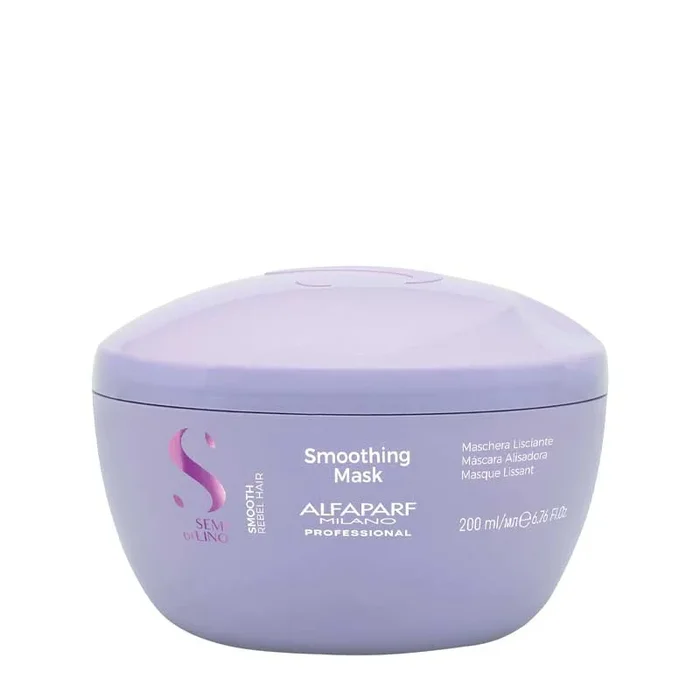 Alfaparf Semi Di Lino Smooth Smoothing Hair Mask For Frizzy Hair