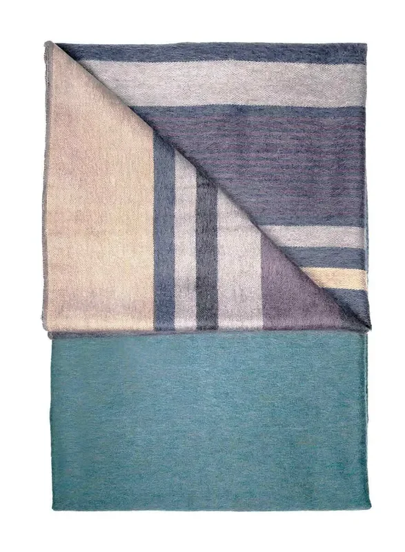 Alpaca Throw Blanket – Jade Forest