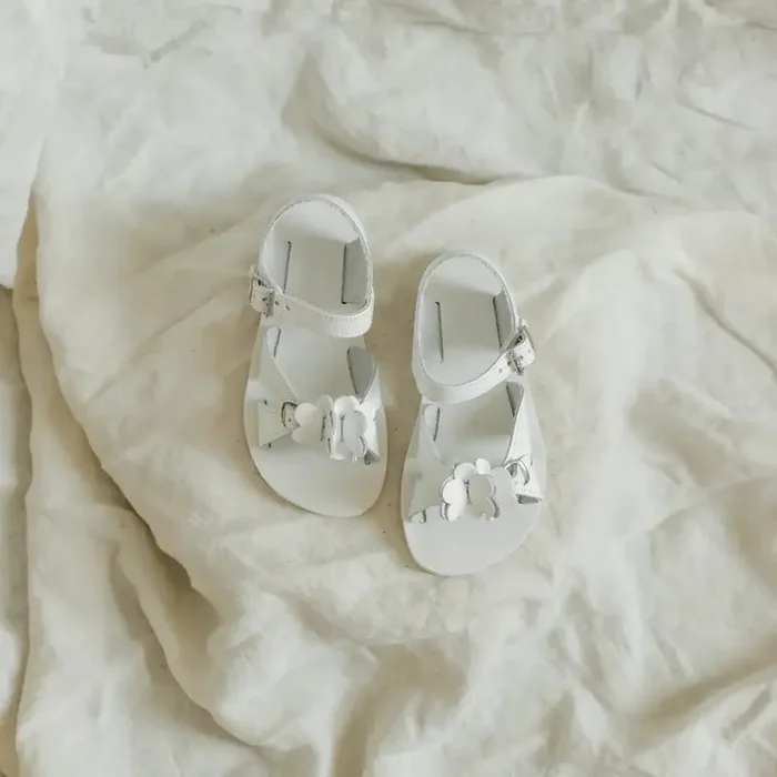 Amelia Sandal – White