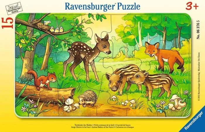 Animal Babies of the Forest (15 pc Puzzle)