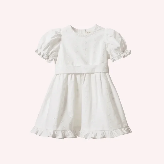 Annabelle Dress – Ivory Flora