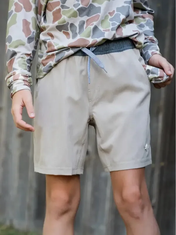 Athletic Shorts | Khaki + Driftwood Camo