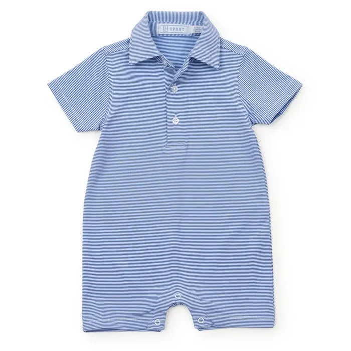 Austin Boys’ Performance Shortall By Lh Sport – Blue Stripes