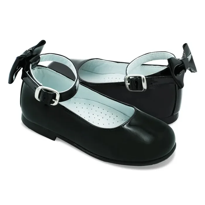 Ava – Black Patent Leather Mary Jane Shoes