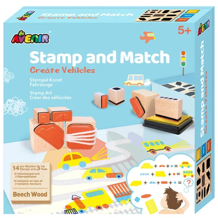 Avenir – Stamp Art – Create Vehicles