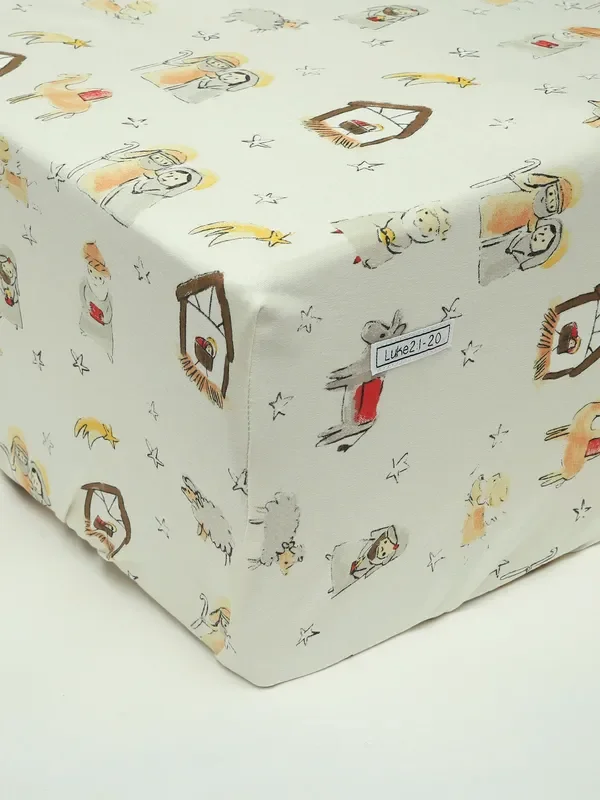 Away In A Manger Bedsheet Cotton