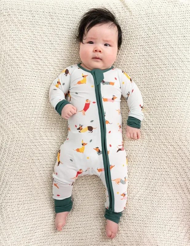 Baby’s Footed Bamboo Pajamas