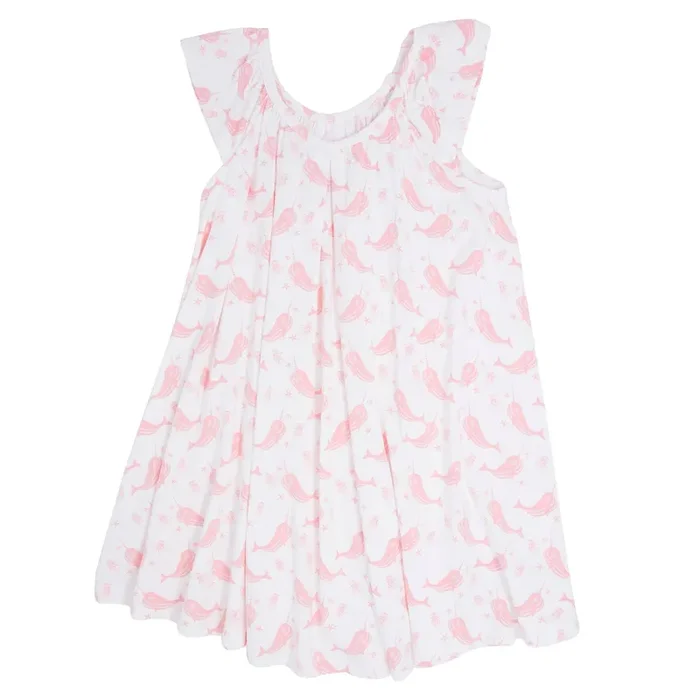 Baby Doll Dress – Narwhal Pink