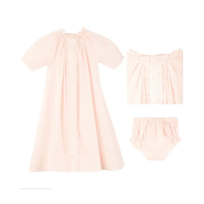 Baby Eyelet Cotton Daygown
