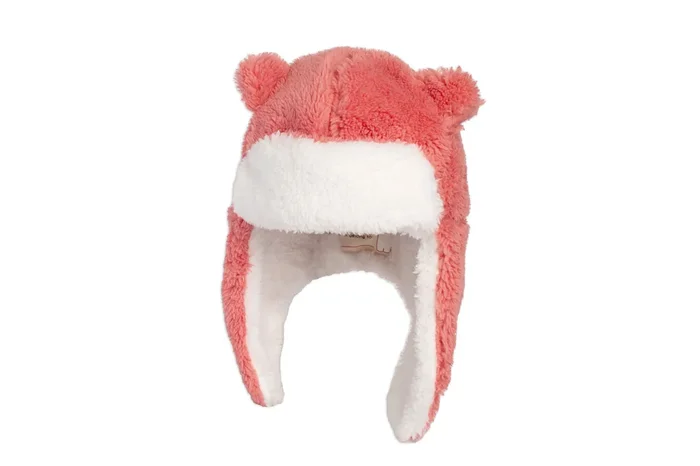 Baby/kids Sherpa Trapper Hat – Pink