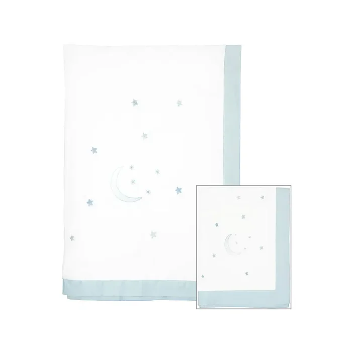 Baby Over The Moon Cotton Stroller Blanket